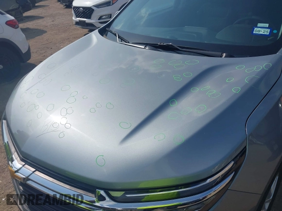 2024 Chevrolet Equinox LT with VIN 3GNAXKEG8RS142062, listed as a IAAI auction lot 42136077 with 32,819 mi miles and . Bid and sale history available at DreamBid. Image 6.