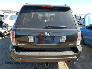 2006 Honda Pilot EX with VIN 5FNYF18466B003168, listed as a Copart auction lot 73733044 with 174,729 mi miles and Salvage Title. Bid and sale history available at DreamBid. Image 6.