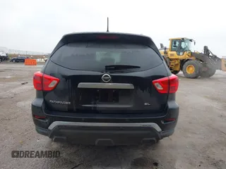 2018 Nissan Pathfinder SV with VIN 5N1DR2MN7JC633034, listed as a IAAI auction lot 41608707 with 118,694 mi miles. Bid and sale history available at carsss.com. Image 16.