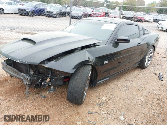 2011 Ford Mustang GT with VIN 1ZVBP8CF5B5124240, listed as a IAAI auction lot 41921557 with 57,695 mi miles. Bid and sale history available at carsss.com. Image 17.