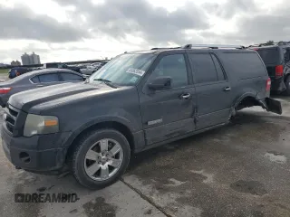 2008 Ford Expedition EL Limited with VIN 1FMFK20588LA22832, listed as a Copart auction lot 86062354 with 176,746 mi miles and Salvage Title. Bid and sale history available at carsss.com. Image 1.