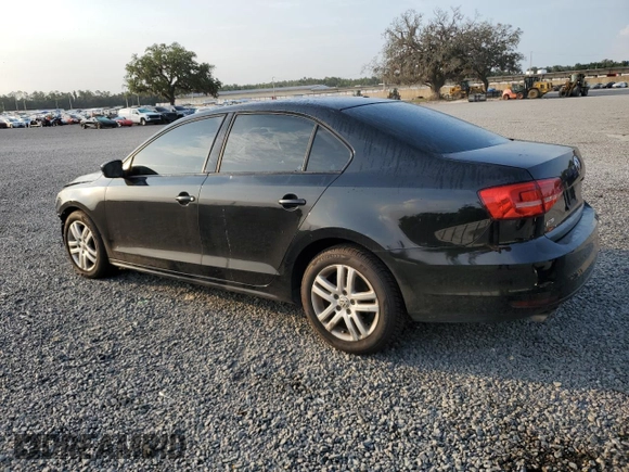 2015 Volkswagen Jetta S with VIN 3VW1K7AJ6FM201628, listed as a Copart auction lot 58118465 with 95,360 mi miles and Salvage title. Bid and sale history available at DreamBid. Image 2.