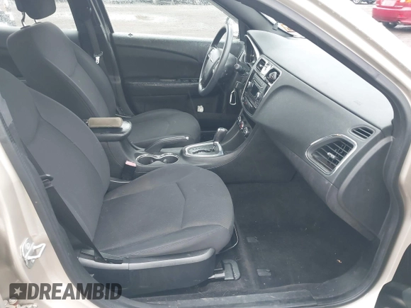 2014 Chrysler 200 LX with VIN 1C3CCBAB2EN213983, listed as a IAAI auction lot 42006774 with 80,615 mi miles and . Bid and sale history available at carsss.com. Image 5.