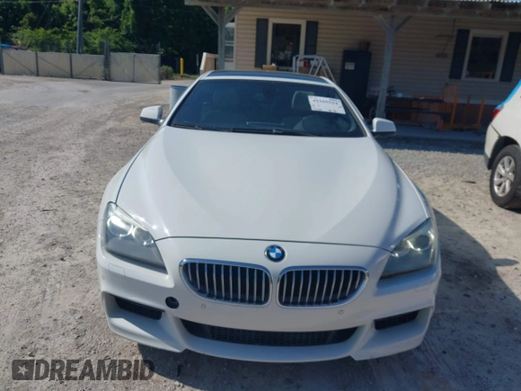 2012 BMW 6 Series 650i with VIN WBALX3C53CDV77486, listed as a IAAI auction lot 42165524 with 133,365 mi miles and . Bid and sale history available at carsss.com. Image 6.