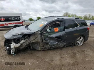 2019 Chevrolet Equinox Premier with VIN 2GNAXYEX4K6102892, listed as a Copart auction lot 55330855 with Not provided miles and Non repairable. Bid and sale history available at DreamBid. Image 1.
