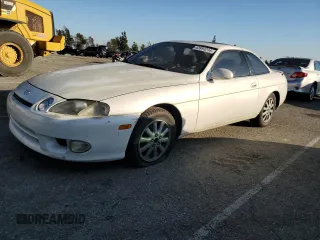 1992 Lexus SC with VIN JT8UZ30C0N0001321, listed as a Copart auction lot 42891214 with 186,270 mi miles and Salvage Title. Bid and sale history available at carsss.com. Image 1.