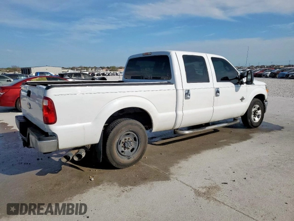 2011 Ford Super Duty F-250 SRW XL with VIN 1FT7W2ATXBEC24478, listed as a Copart auction lot 50657835 with 0 mi miles and Salvage Title. Bid and sale history available at carsss.com. Image 3.