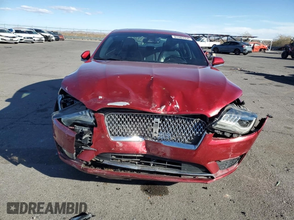 2017 Lincoln MKZ Select with VIN 3LN6L5C98HR631742, listed as a Copart auction lot 87485554 with 166,763 mi miles and Salvage title. Bid and sale history available at DreamBid. Image 5.