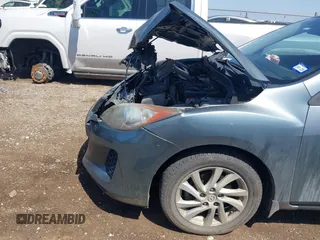 2012 Mazda Mazda3 i Touring with VIN JM1BL1V82C1606614, listed as a IAAI auction lot 41861558 with Not Provided miles. Bid and sale history available at carsss.com. Image 6.