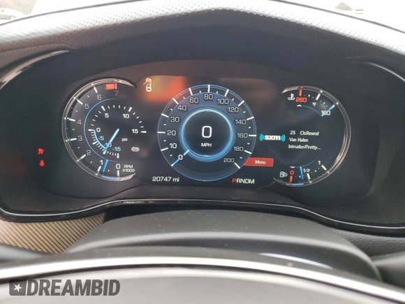 2019 Cadillac CTS-V z VIN 1G6A15S67K0135319, wystawiony jako Copart lot #85065274 z przebiegiem 20 747 mil mil oraz Szkody całkowita. Historia ofert i sprzedaży dostępna na DreamBid. Obrazek 9.