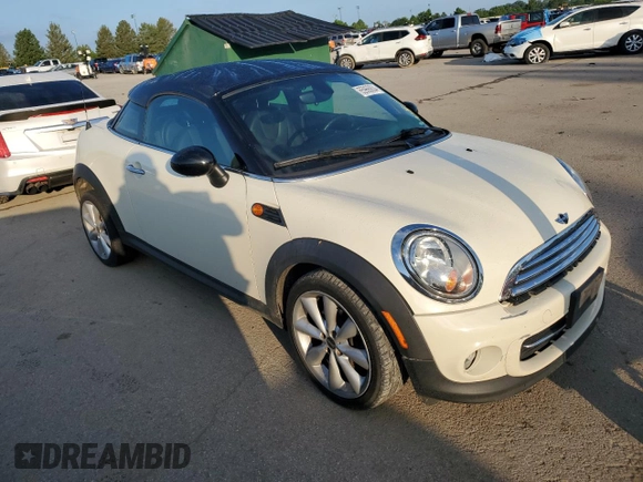 2014 MINI Cooper Coupe with VIN WMWSX1C5XET508092, listed as a Copart auction lot 65966804 with 113,790 mi miles and Salvage Title. Bid and sale history available at carsss.com. Image 4.