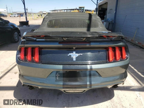 2016 Ford Mustang V6 with VIN 1FATP8EM2G5328686, listed as a Copart auction lot 57043205 with 86,741 mi miles and Salvage title. Bid and sale history available at DreamBid. Image 6.