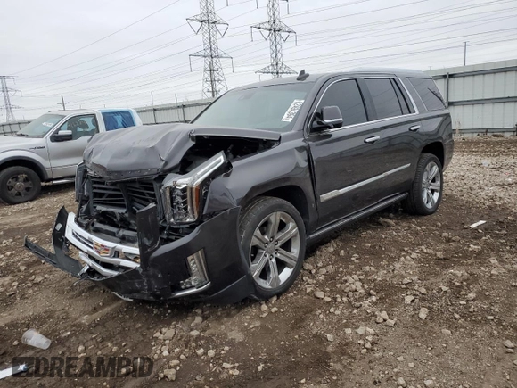 2016 Cadillac Escalade Platinum z VIN 1GYS4DKJ3GR354153, wystawiony jako Copart lot #82494394 z przebiegiem 124 561 mil mil oraz Szkoda całkowita • Salvage title. Historia ofert i sprzedaży dostępna na DreamBid. Obrazek 1.