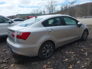 2017 Kia Rio LX with VIN KNADM4A37H6100379, listed as a IAAI auction lot 41942737 with 128,858 mi miles. Bid and sale history available at carsss.com. Image 4.