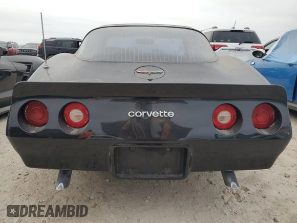 1981 Chevrolet Corvette with VIN 1G1AY8765BS415756, listed as a Copart auction lot 76858154 with 68,139 mi miles and Salvage Title. Bid and sale history available at carsss.com. Image 6.
