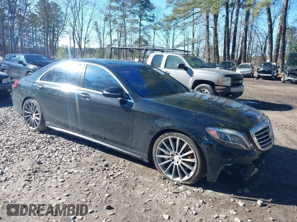 2016 Mercedes-Benz S 550 with VIN WDDUG8CB6GA238678, listed as a IAAI auction lot 41619008 with 80,143 mi miles and . Bid and sale history available at carsss.com. Image 1.