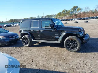 2023 Jeep Wrangler Sahara with VIN 1C4JJXP63PW525274, listed as a IAAI auction lot 41743099 with 38,484 mi miles and . Bid and sale history available at DreamBid. Image 13.
