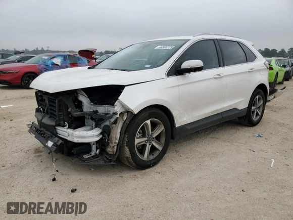 2019 Ford Edge SEL with VIN 2FMPK3J90KBC26835, listed as a Copart auction lot 44903735 with 69,747 mi miles and Salvage Title. Bid and sale history available at carsss.com. Image 1.