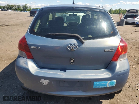 2009 Toyota Yaris with VIN JTDJT903395241996, listed as a Copart auction lot 55706245 with 337,210 mi miles and Clean Title. Bid and sale history available at DreamBid. Image 6.