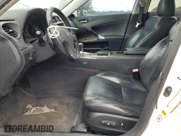 2010 Lexus IS 250 with VIN JTHBF5C20A5108803, listed as a Copart auction lot 64811905 with Not provided miles and Clean title. Bid and sale history available at DreamBid. Image 7.