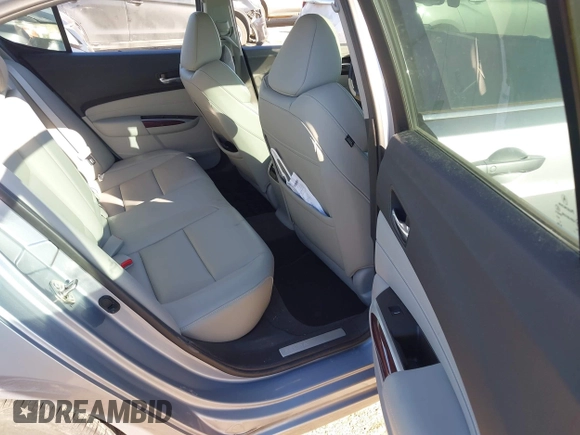 2016 Acura TLX with VIN 19UUB1F34GA013505, listed as a IAAI auction lot 41671913 with 123,164 mi miles. Bid and sale history available at carsss.com. Image 8.