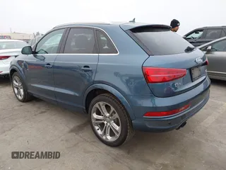 2016 Audi Q3 Prestige z VIN WA1GFCFS9GR023638, wystawiony jako IAAI lot #42028329 z przebiegiem 146 422 mil mil oraz . Historia ofert i sprzedaży dostępna na DreamBid. Obrazek 3.