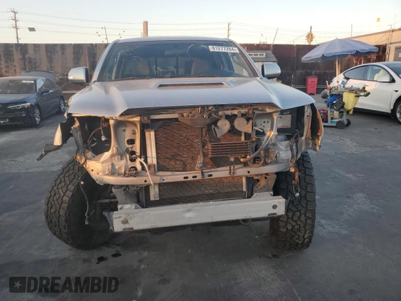 2015 Toyota Tacoma PreRunner with VIN 3TMKU4HN8FM044970, listed as a Copart auction lot 81277284 with 106,660 mi miles and Salvage title. Bid and sale history available at DreamBid. Image 5.