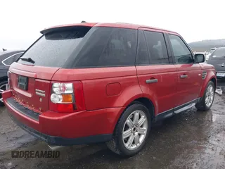 2008 Land Rover Range Rover Sport SC with VIN SALSH23468A152701, listed as a IAAI auction lot 41923653 with 125,862 mi miles. Bid and sale history available at carsss.com. Image 4.