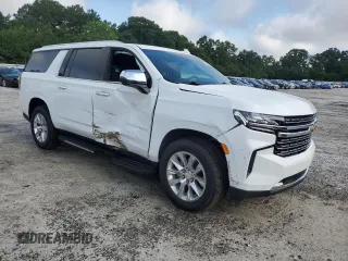 2023 Chevrolet Suburban Premier z VIN 1GNSCFKD0PR504435, wystawiony jako Copart lot #60309665 z przebiegiem 50 744 mil mil oraz Czysty tytuł • Clean title. Historia ofert i sprzedaży dostępna na DreamBid. Obrazek 4.