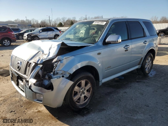 2008 Mercury Mariner with VIN 4M2CU91198KJ04025, listed as a Copart auction lot 83482384 with 169,663 mi miles and Salvage Title. Bid and sale history available at carsss.com. Image 1.