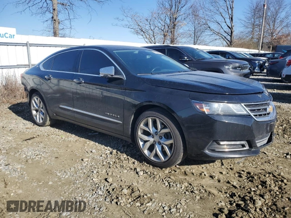 2015 Chevrolet Impala LTZ with VIN 2G1155SL8F9272183, listed as a Copart auction lot 88588535 with 84,531 mi miles and Salvage Title. Bid and sale history available at DreamBid. Image 4.