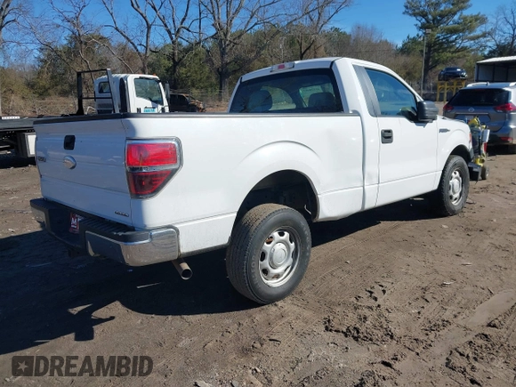 2011 Ford F-150 XL with VIN 1FTMF1CM7BKE10306, listed as a IAAI auction lot 41328697 with 250,619 mi miles. Bid and sale history available at carsss.com. Image 4.