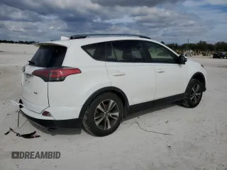 2017 Toyota RAV4 XLE with VIN JTMWFREV4HJ709358, listed as a Copart auction lot 42289365 with 44,900 mi miles and Salvage Title. Bid and sale history available at DreamBid. Image 3.