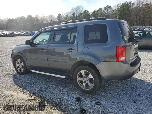 2012 Honda Pilot EX-L with VIN 5FNYF4H57CB003363, listed as a Copart auction lot 46026415 with 139,358 mi miles and Salvage Title. Bid and sale history available at DreamBid. Image 2.