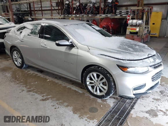 2016 Chevrolet Malibu LT with VIN 1G1ZE5ST4GF208394, listed as a IAAI auction lot 41629609 with 131,240 mi miles and . Bid and sale history available at DreamBid. Image 1.