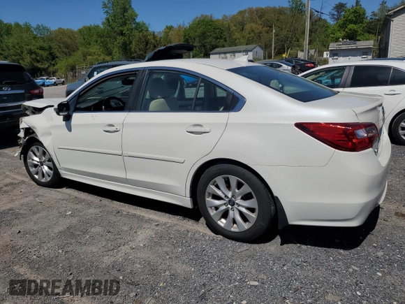 2017 Subaru Legacy Premium с VIN 4S3BNAH6XH3036572, выставлен на аукционе Copart как лот 54140945 с пробегом Не указан миль и Списание • Salvage title. История ставок и продаж доступна на DreamBid. Изображение 2.