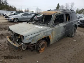 2010 Jeep Patriot Sport with VIN 1J4NF2GB5AD525180, listed as a Copart auction lot 47396815 with 0 mi miles and Non Repairable. Bid and sale history available at carsss.com. Image 1.