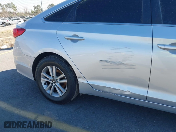 2017 Hyundai Sonata 2.4L with VIN 5NPE24AF8HH586326, listed as a IAAI auction lot 41811836 with 109,860 mi miles and . Bid and sale history available at carsss.com. Image 19.