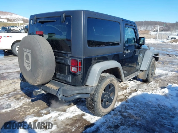 2012 Jeep Wrangler Rubicon with VIN 1C4BJWCG7CL193445, listed as a IAAI auction lot 41423362 with 60,707 mi miles and . Bid and sale history available at DreamBid. Image 4.