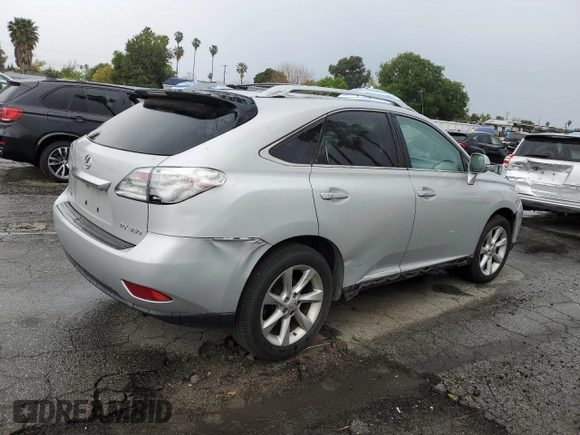 2010 Lexus RX 350 with VIN 2T2BK1BA4AC016946, listed as a Copart auction lot 45712385 with 150,683 mi miles and Salvage Title. Bid and sale history available at carsss.com. Image 3.