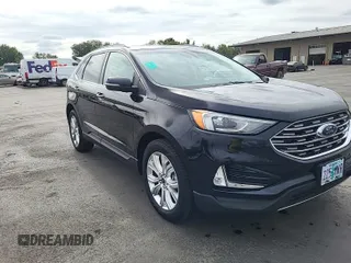 2020 Ford Edge Titanium with VIN 2FMPK3K99LBA73839, listed as a IAAI auction lot 42843885 with 92,381 mi miles and . Bid and sale history available at DreamBid. Image 26.