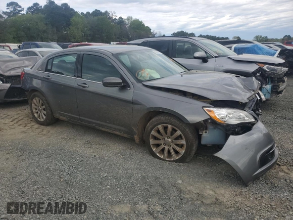 2013 Chrysler 200 Touring with VIN 1C3CCBBB5DN539306, listed as a Copart auction lot 50205015 with 162,853 mi miles and Salvage Title. Bid and sale history available at carsss.com. Image 4.