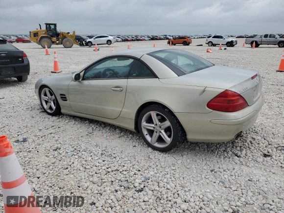 2003 Mercedes-Benz SL 500 with VIN WDBSK75F03F013873, listed as a Copart auction lot 55132305 with 91,417 mi miles and Clean title. Bid and sale history available at DreamBid. Image 2.