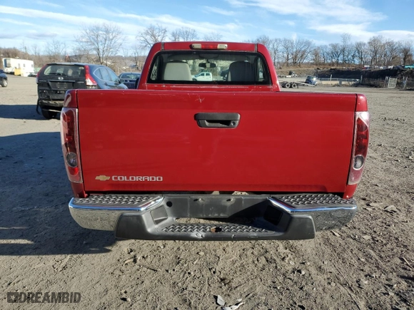 2005 Chevrolet Colorado Z85 with VIN 1GCCS148258215420, listed as a Copart auction lot 87741045 with 74,167 mi miles and Salvage Title. Bid and sale history available at carsss.com. Image 6.