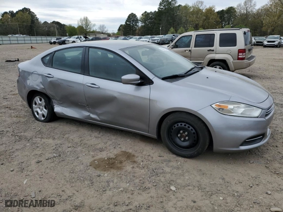 2015 Dodge Dart SE with VIN 1C3CDFAA8FD276282, listed as a Copart auction lot 50651525 with 128,634 mi miles and Salvage Title. Bid and sale history available at carsss.com. Image 4.