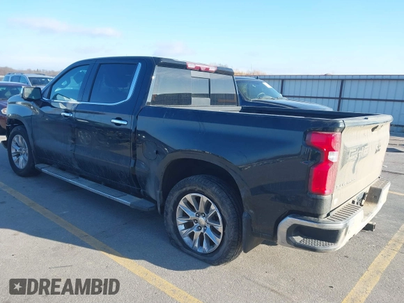 2020 Chevrolet Silverado 1500 LTZ with VIN 1GCUYGED0LZ194785, listed as a IAAI auction lot 41143760 with 170,988 mi miles and . Bid and sale history available at DreamBid. Image 3.