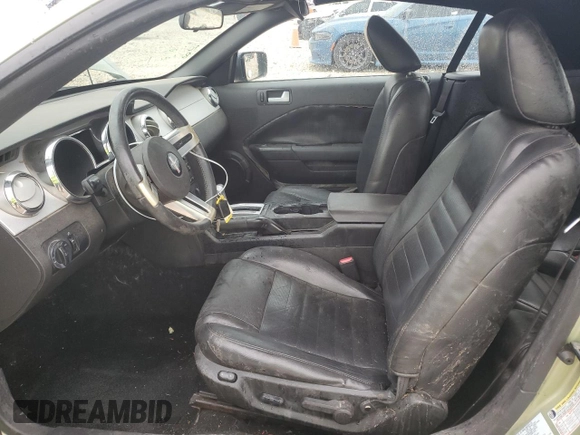 2006 Ford Mustang GT Deluxe with VIN 1ZVFT85HX65162886, listed as a Copart auction lot 50969125 with 159,526 mi miles and Salvage Title. Bid and sale history available at carsss.com. Image 7.