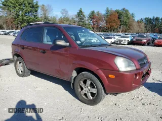 2007 Hyundai Tucson GLS with VIN KM8JM12BX7U563486, listed as a Copart auction lot 79578654 with 150,857 mi miles and Clean Title. Bid and sale history available at carsss.com. Image 4.