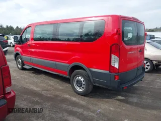 2023 Ford Transit Passenger XL with VIN 1FBAX2Y81PKB68819, listed as a IAAI auction lot 41943926 with 11,047 mi miles. Bid and sale history available at carsss.com. Image 3.