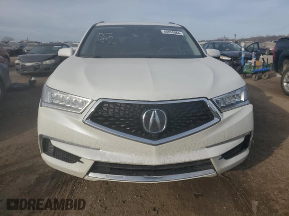 2018 Acura MDX Sport Hybrid w/Advance Pkg with VIN 5J8YD7H74JL001297, listed as a Copart auction lot 40394984 with 94,372 mi miles. Bid and sale history available at carsss.com. Image 5.